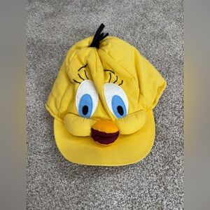Vintage Looney Tunes Tweety Bird Topper Hat 1989 Warner Bros